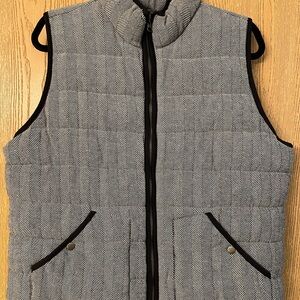 Merona Women’s Black and White Vest